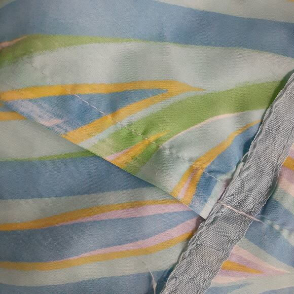 Vintage 50s Pin Up Fit and Flare Dress Psychedelic Tie Die Sun Dress Rockabilly - Picture 13 of 16